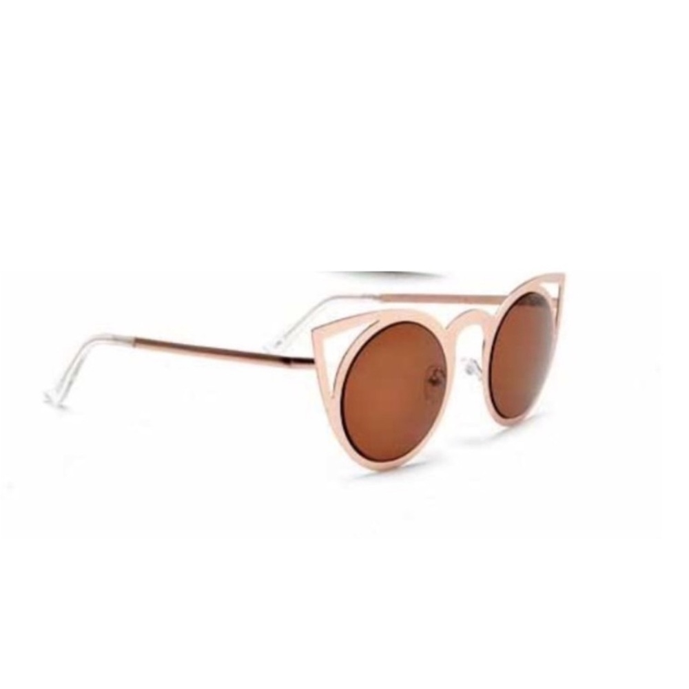 Cat Eye Sunglasses Copper - Picture 3 of 7